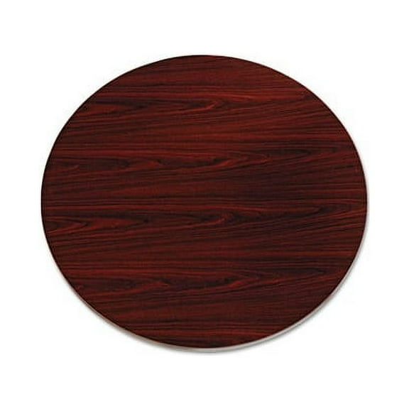 10500 Series Round Table Top 42" Diameter, Mahogany