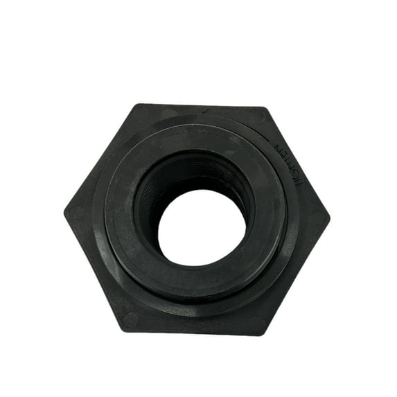 Ace Roto-Mold Polypropylene Bulkhead Tank Fitting 1-1/2" - 10507