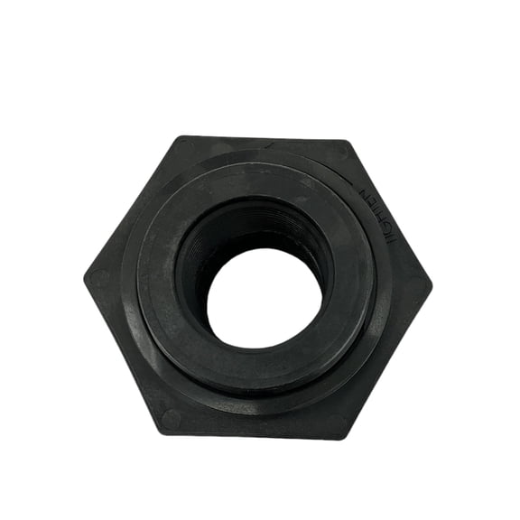 Ace Roto-Mold Polypropylene Bulkhead Tank Fitting 1-1/2" - 10507