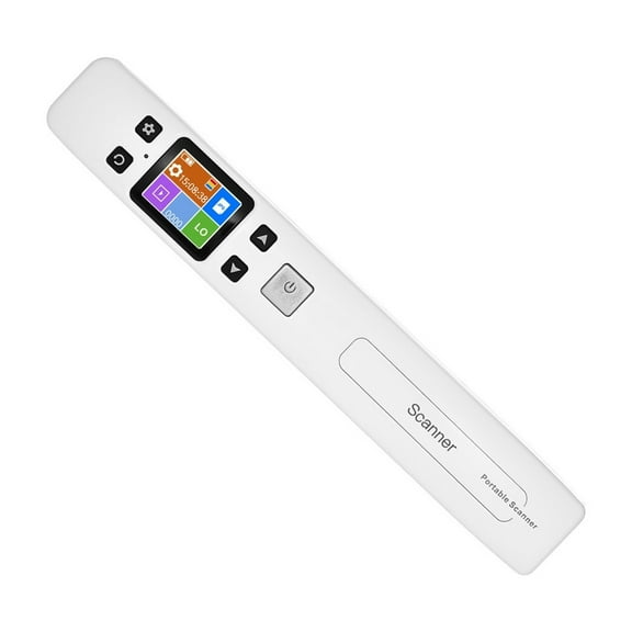 1050DPI High Speed Portable Wand Document & Images Scanner, A4 Size JPG/PDF Formate LCD Display For Business Reciepts Books