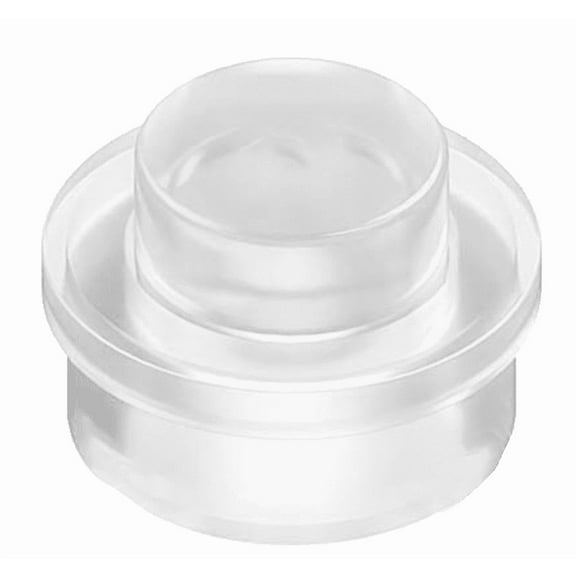 1050PCS Trans-Clear 1x1 Round Plates Bulk Building Blocks Parts and Pieces Dots Pieces Circle Studs Flat Brick Plate Set 100% Compatible with Lego 4073