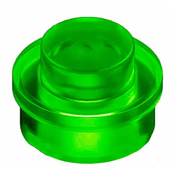1050PCS Trans-Green 1x1 Round Plates Bulk Building Blocks Parts and Pieces Dots Pieces Circle Studs Flat Brick Plate Set 100% Compatible with Lego 4073