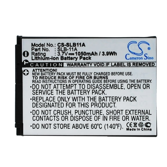 1050mAh EA-SLB11A SLB-11A SLB11A Battery for Samsung ST1000 WB2000 HZ15 TL350 TL240 WB600 TL320 HZ15