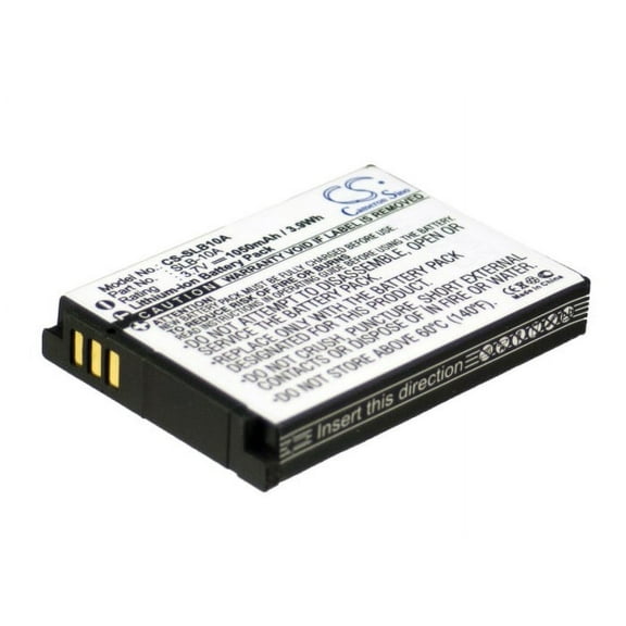 1050mAh SLB-10A Battery for Samsung WB150 IT100 PL57