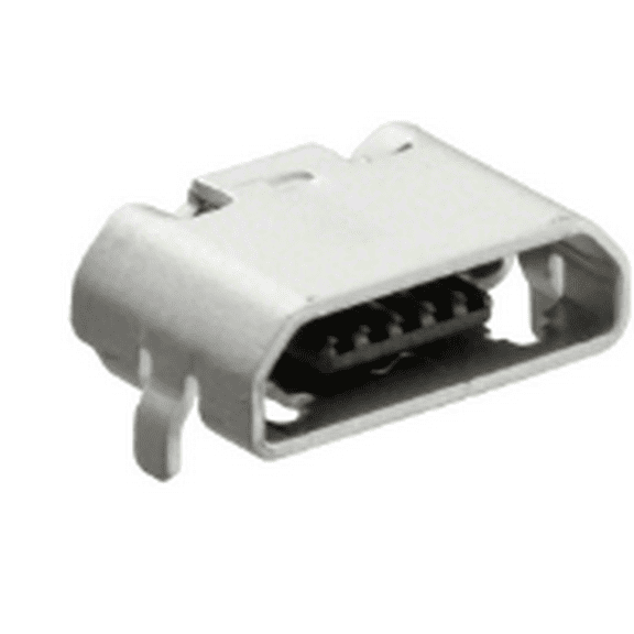 105164-0001 Connector Receptacle USB2.0 Micro B SMD R/A :RoHS, Cut Tape