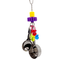 thumbnail image 1 of 1052 Spoon Pot Paci Banger M&M Bird Toys Stainless Steel Durable Colorful, 1 of 5