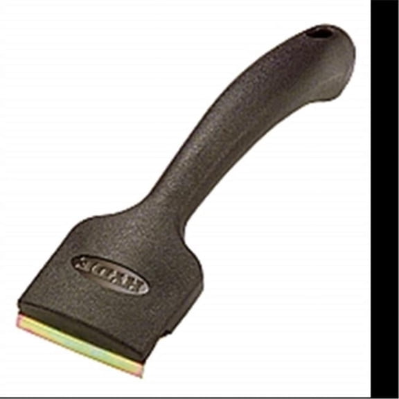 10520 2.5 in. Black & Silver 2-Edge Paint Scraper - Black and silver - 2.5 in.