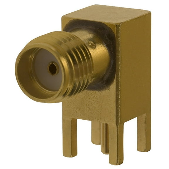 1053378-1 Connector SMA RCPT R/A 50 OHM PCB