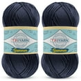 thumbnail image 1 of 105361 - Dark Navy Crochet & Knitting Yarn - 2 Skeins (2x383 Yds) - 100% Microfiber Acrylic, 1 of 7