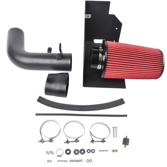 10554 Cold Air Intake Kit for 2007-2011 Jeep Wrangler JK 3.8L 2WD/4WD, Engine Air Intake System for Jeep Wrangler JK Unlimited and 2-Door Models, Improves Airflow Performance