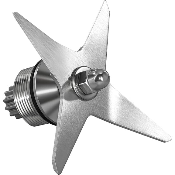 105733 Blender Blade Replacement, Compatible With A2300/A2500/A3300, Pro 750/7500/5300, Explorian E310/E320, For 64oz Low Profile Container Compatible with Vitamix