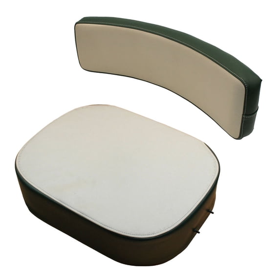 105812ASA Green & White Seat Cushion Set Fits Oliver 1550 1555 1600 1650 1800