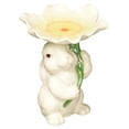 thumbnail image 1 of 10590 Fine Porcelain Bunny Candy/Candle Holder, 3-3/4-Inch,White, 1 of 3
