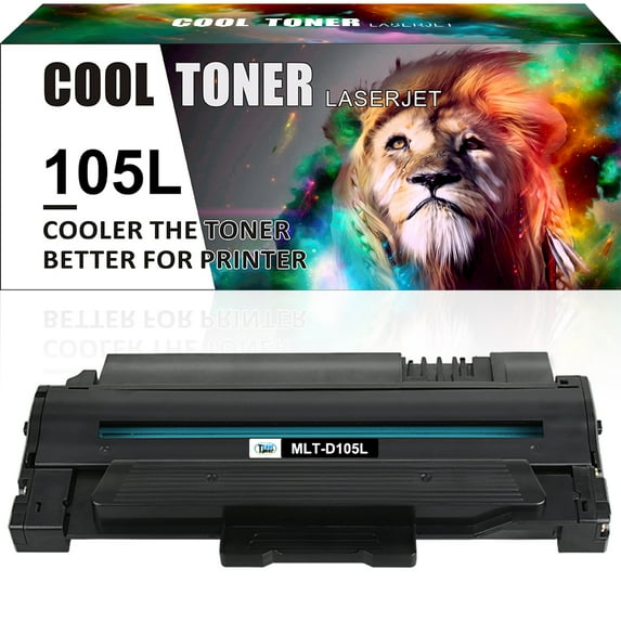 105L D105L MLT-D105L Toner Cartridge Compatible for Samsung 105L MLT-D105L ML-2525W ML-2525 ML-2545 ML-1915 SCX-4623F SCX-4623FW SCX-4623FN SF-650 SF-650P Printer (Black, 1-Pack)