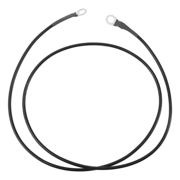 105cm 12 AWG Battery Inverter Cable 5/16" Battery Cable Tinned Copper Black OT Type 1 Pc