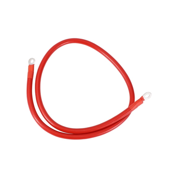 105cm 2AWG Battery Inverter Cable 3/8" 5/16" Battery Cable Tinned Copper Red OT Type 1 Pc