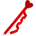 thumbnail image 1 of 105cm Heart Shape Valentine's Day Cabinet Bows - Festive Door Decor for Home, Kitchen & Living Room Celebrations(XX), 1 of 9