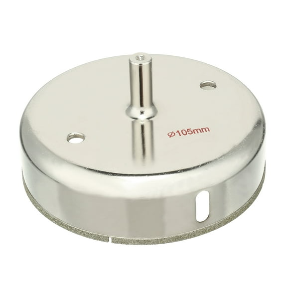 105mm Dia Diamond Particles Coating Tip Hole Saw Drill Bit for Glass