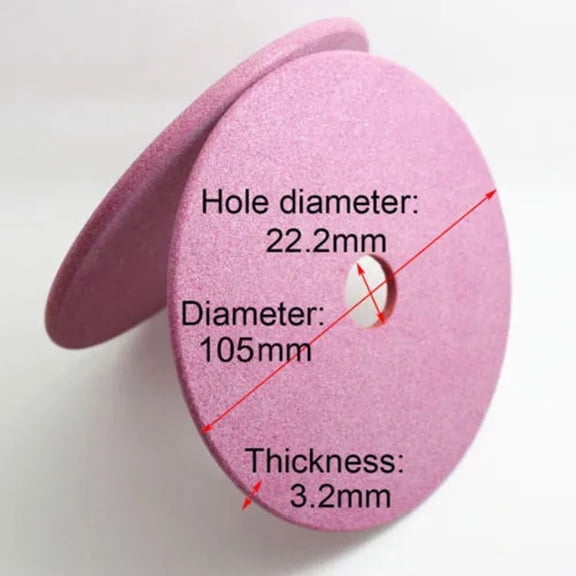 105mm Grinding Wheel Disc for Chainsaw Sharpener Grinder 3/8lp & .325 Chain