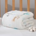 105x105cm Muslin Swaddle Baby Bedding 6 Layers Baby Blankets Newborn