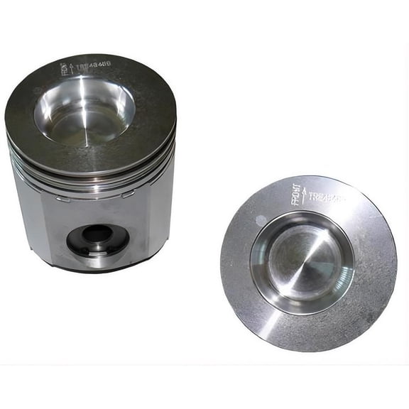 106.5mm Engine Piston Compatible with John Deere 450E/450G/455E/455G/550/550A/550B/550G/555/555A/555B/555G/650G Dozer 1978-1995 4.276T / 6.414T 6.8L 6-Cylinder Diesel Standard AR96389