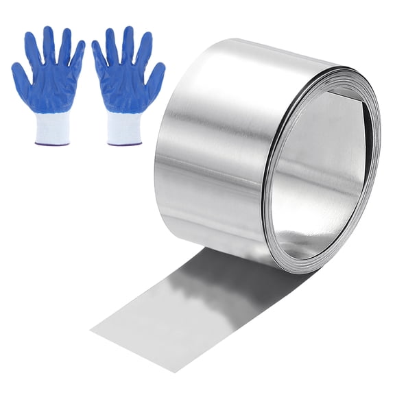 1060 Aluminum Flashing Roll, 40" X0.8" X0.016" Aluminum Roof Panels
