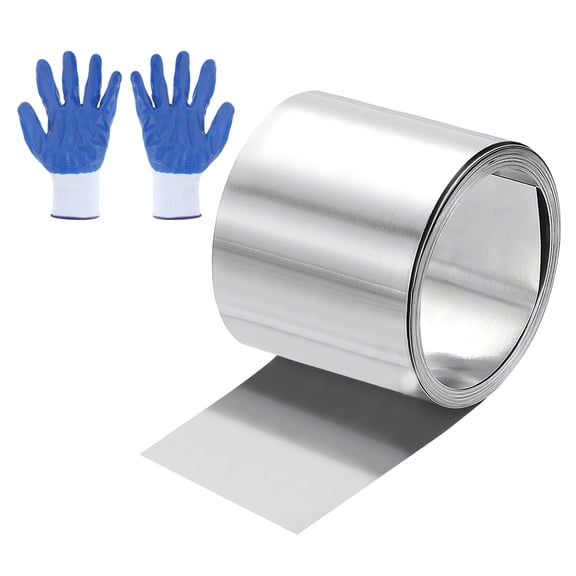 1060 Aluminum Flashing Roll, 40" X1.2" X0.02" Aluminum Roof Panels