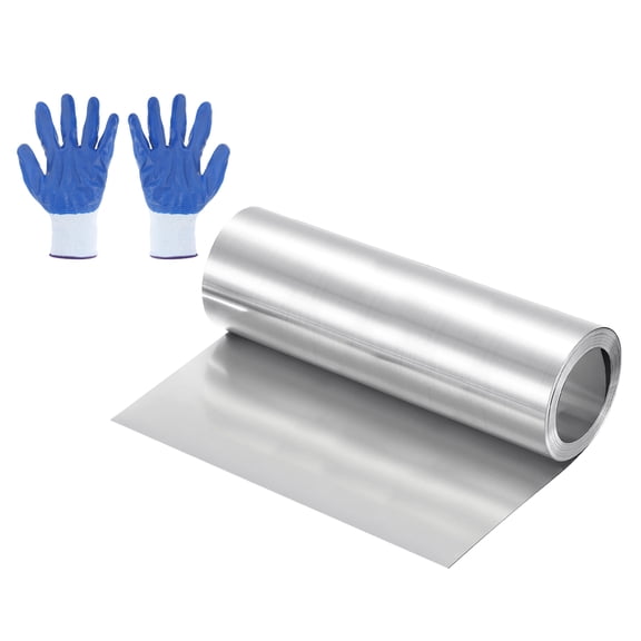 1060 Aluminum Flashing Roll, 40" X6" X0.016" Aluminum Roof Panels
