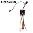 thumbnail image 1 of 1060-RTR 60A Brushed ESC Electronic Speed Controller, 1 of 12