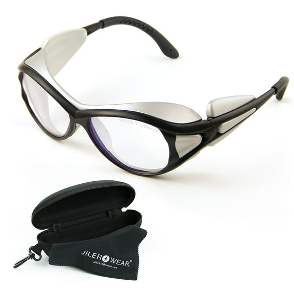 JILERWEAR CO2 Laser Safety Goggles, 10600nm Protection, Ergonomic Design, Certified Eye Protection