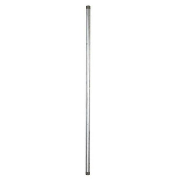 10621 1 x 48 in. Galvanized Pre-Cut Pipe