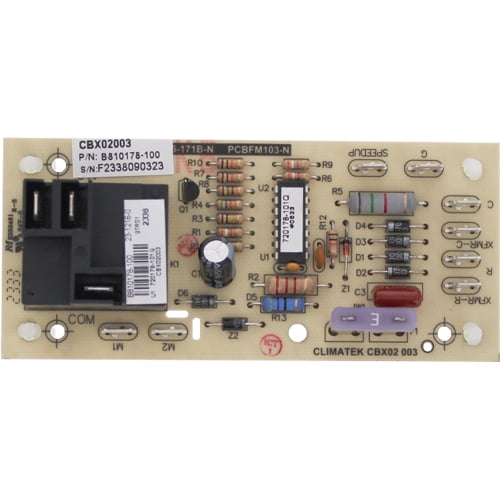 106397-01 - ClimaTek Upgraded Furnace Fan Control Circuit Board Fits Lennox