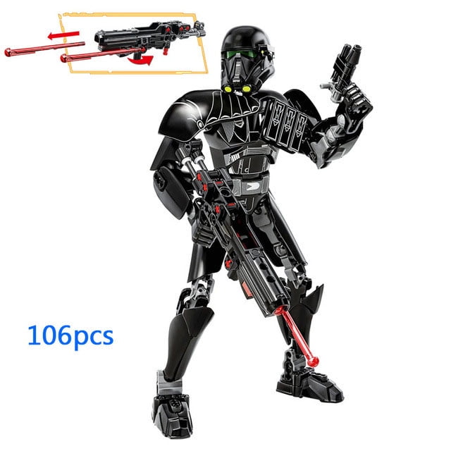 179pcs General Grievous Star Wars Building Block Stormtrooper Darth Model Action Figure Toy Christmas Gifts for Children