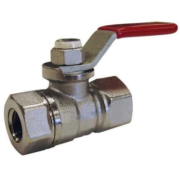 107-005NL 1 in. IPS Chrome Ball Valve
