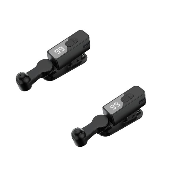 107-Speed Auto Tapper for Android USB Rechargeable Instant Clicker for Social Media Tasks & Live Stream Interaction (Black 2PCS)