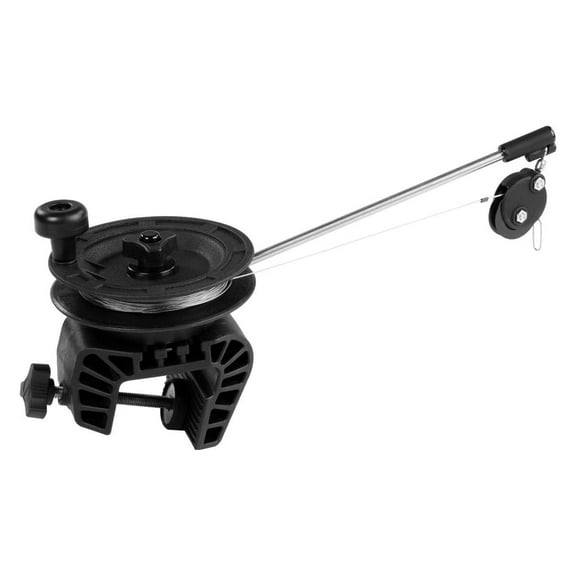 #1071DP Laketroller Manual Downrigger, Clamp Mount, Display Packed black, Small