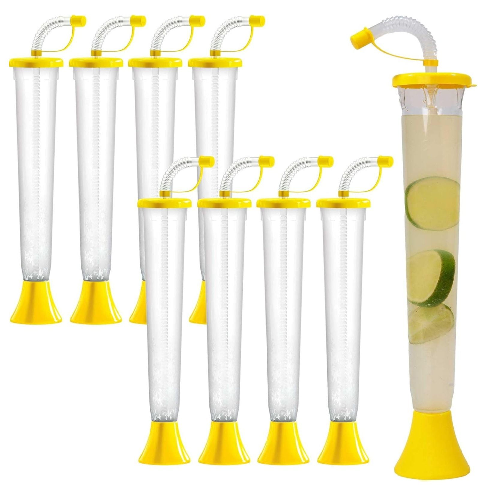 (108 Cups Party Yard Cups 14oz for Margaritas, Cold Drinks, Frozen