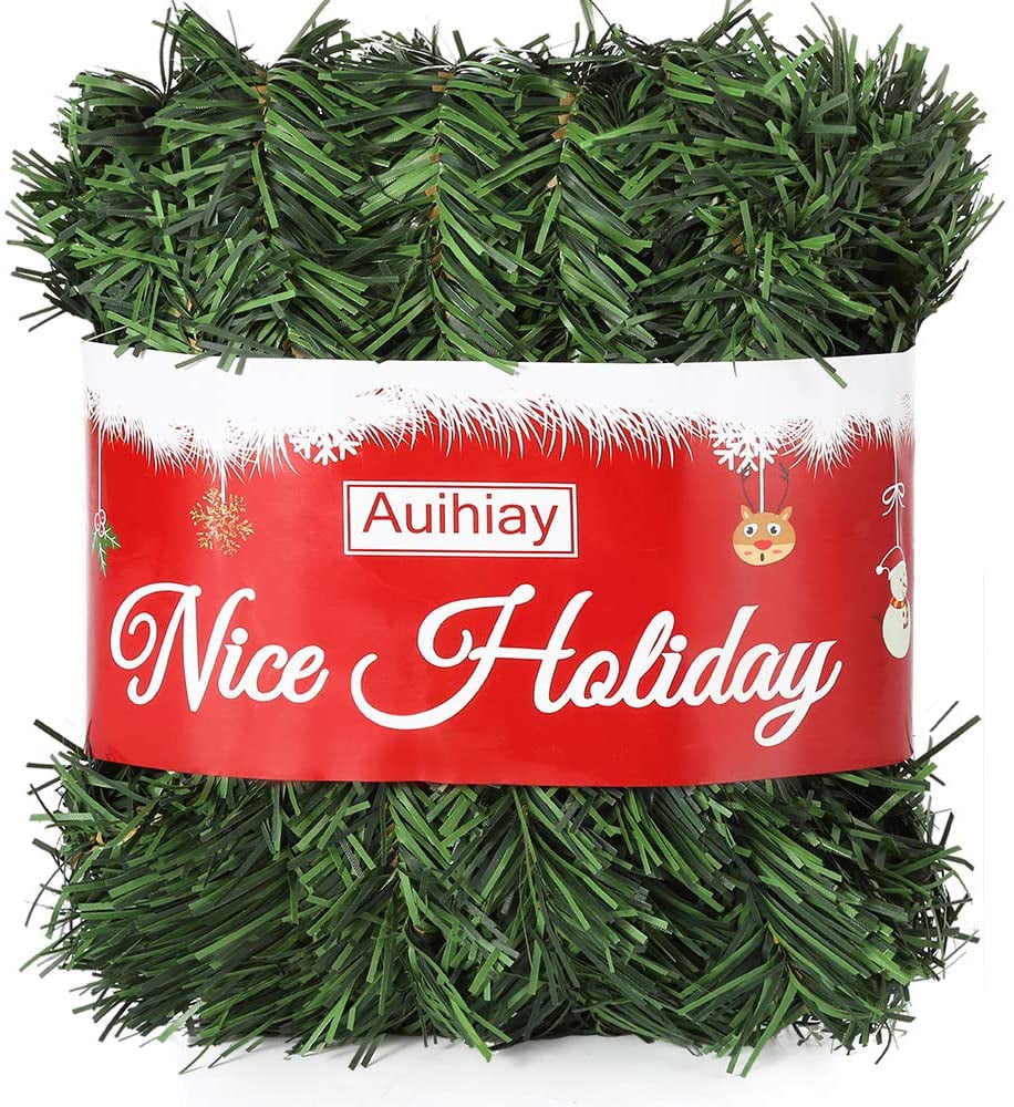 108 Feet Christmas Garland Decoration Artificial Pine Garland Green