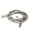 thumbnail image 1 of T&S Brass 108 Flexible Stainless Steel Hose W/ Gray Handle B-0108-HOSE - Genuine OEM Replacement Part, 1 of 4