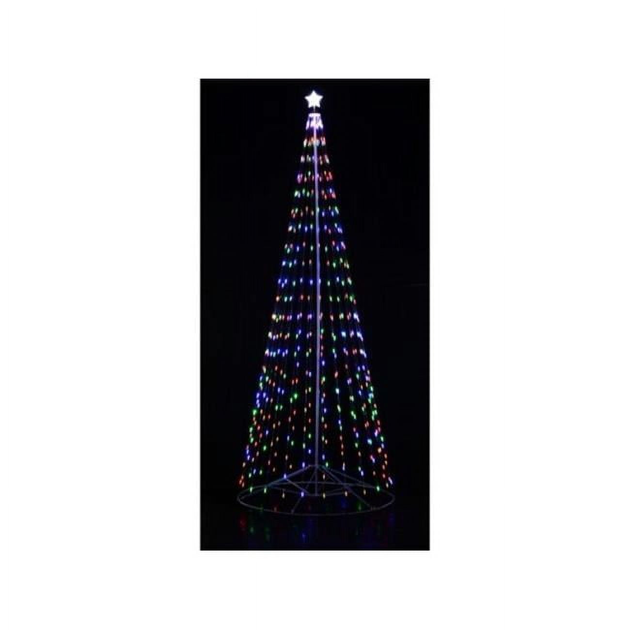 Homebrite 108 in. LED Light Christmas Tree with Wireless Remote Control