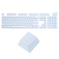thumbnail image 1 of 108 Keys Pudding Keycaps Set OEM Profile ABS for Mechanical Keyboard Layout, Light Blue, 1 of 5
