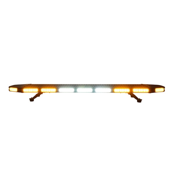 108 LED Emergency Rooftop Strobe Lights Bar, Hazard Flash Light Bar, Warning Security Strobe, Double Side Traffic Advisor Lights, for All Engineering Vehicles, Trailers, Trucks