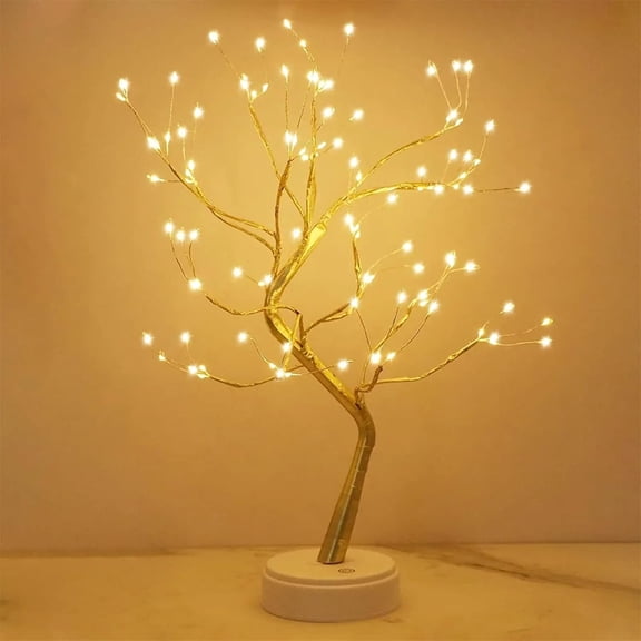 108 LED Fairy Tree Lights Bonsai Tree Light, USB/Battery Powered, DIY Bonsai Artificial Tree Lights, Night Light for Living Room Bedrooms Desktop