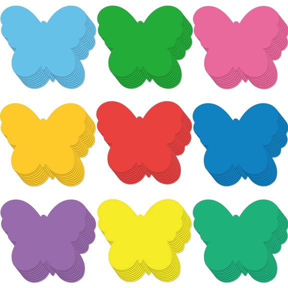 108 Pcs Butterfly Paper Cutouts Spring Bulletin Board Decorations, DIY Craft Office School Chalkboard Wall Decor