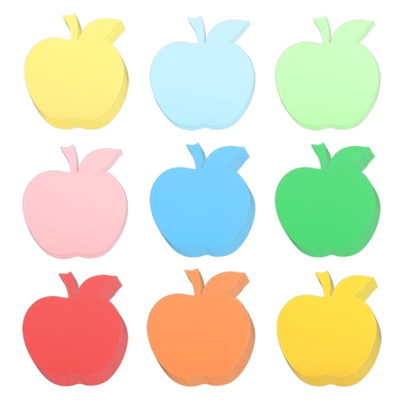 108 Pcs Colorful Apple Paper Cutouts, Bulletin Board Cutouts Decor