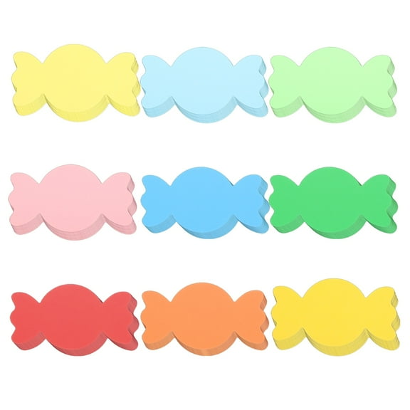 108 Pcs Colorful Candy Paper Cutouts, Bulletin Board Cutouts Decor