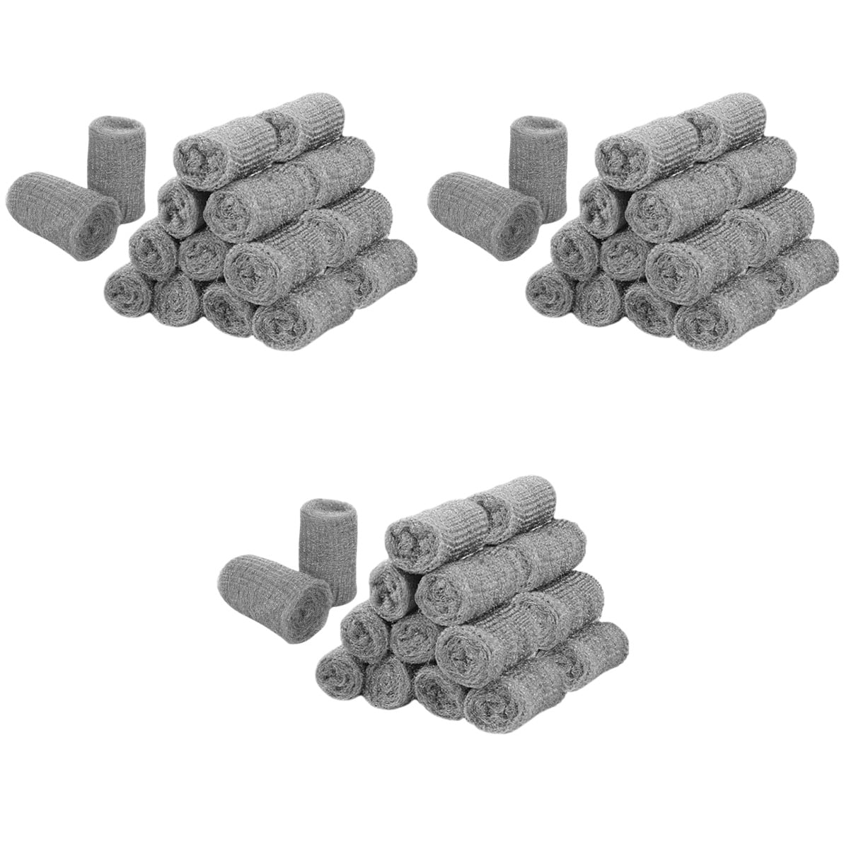 108 Pcs Steel Wool Stuffed Animal Weep Hole Covers Wire Bristle Fabric