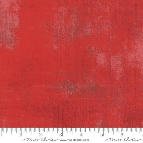 108" Quilt Backing, Moda Grunge Basics - Cherry