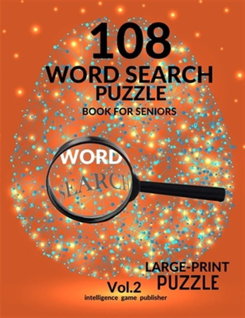 Pre-Owned 108 Word Search Puzzle Book For Seniors Vol.2: 108 Large ...