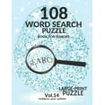 thumbnail image 1 of 108 Word Search Puzzle Book For Seniors Vol.14: 108 Large-Print Puzzles Exercise and Challenge Your Brain, Brain Games for Adults & Seniors, (Paperback), 1 of 1